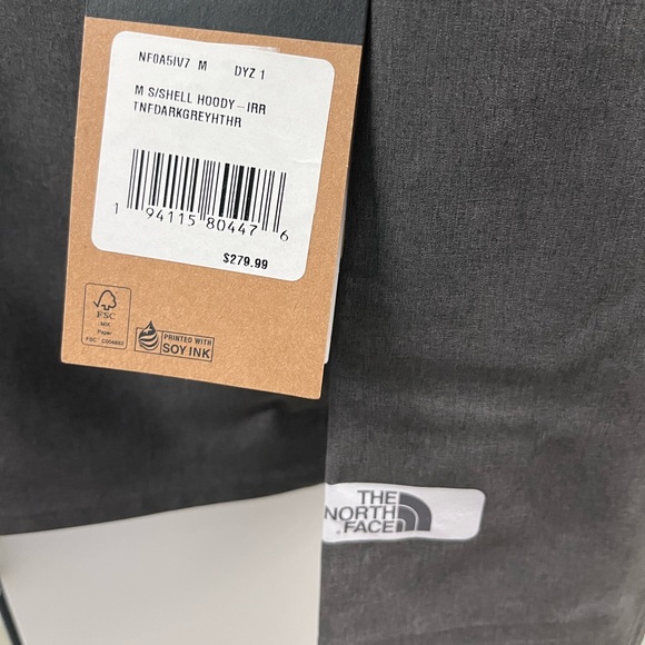 The North Face grey waterproof jacket - Picture 2 of 7